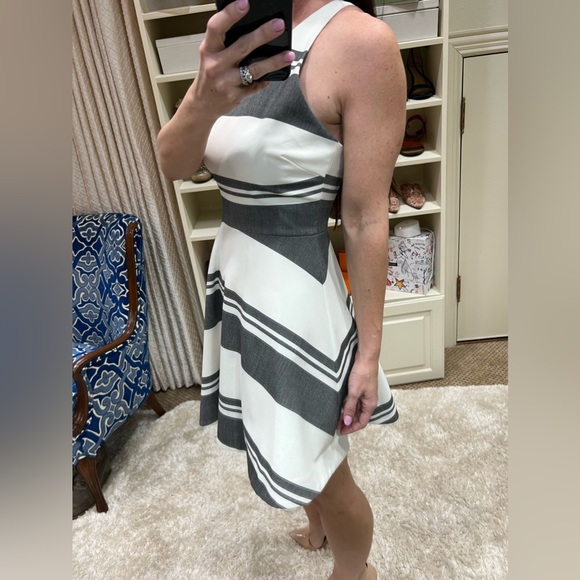 NWOT Elizabeth And James Magdalena Stripe Dress - Picture 7 of 8